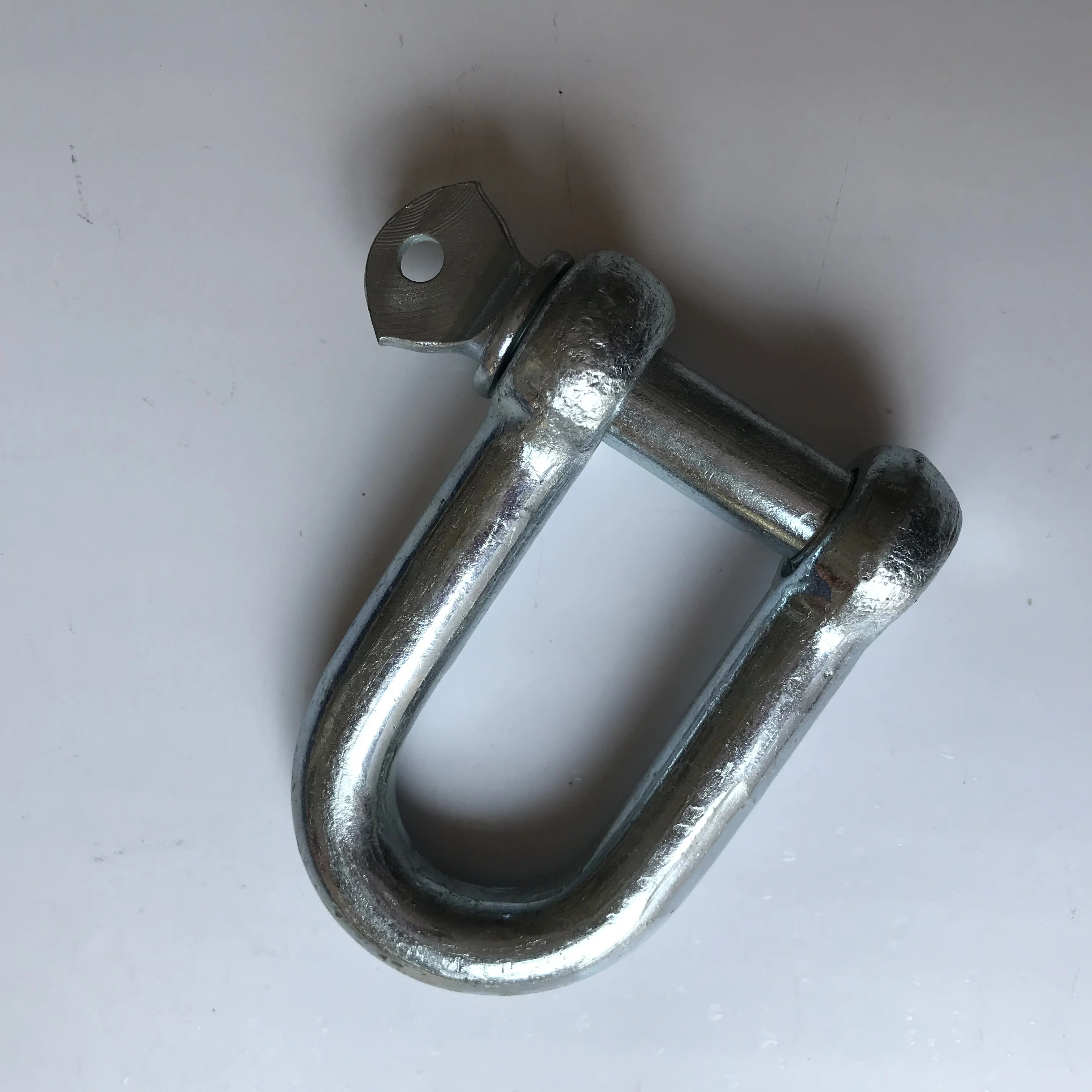 高品质滴锻造镀锌欧式 d 型环索具卸扣