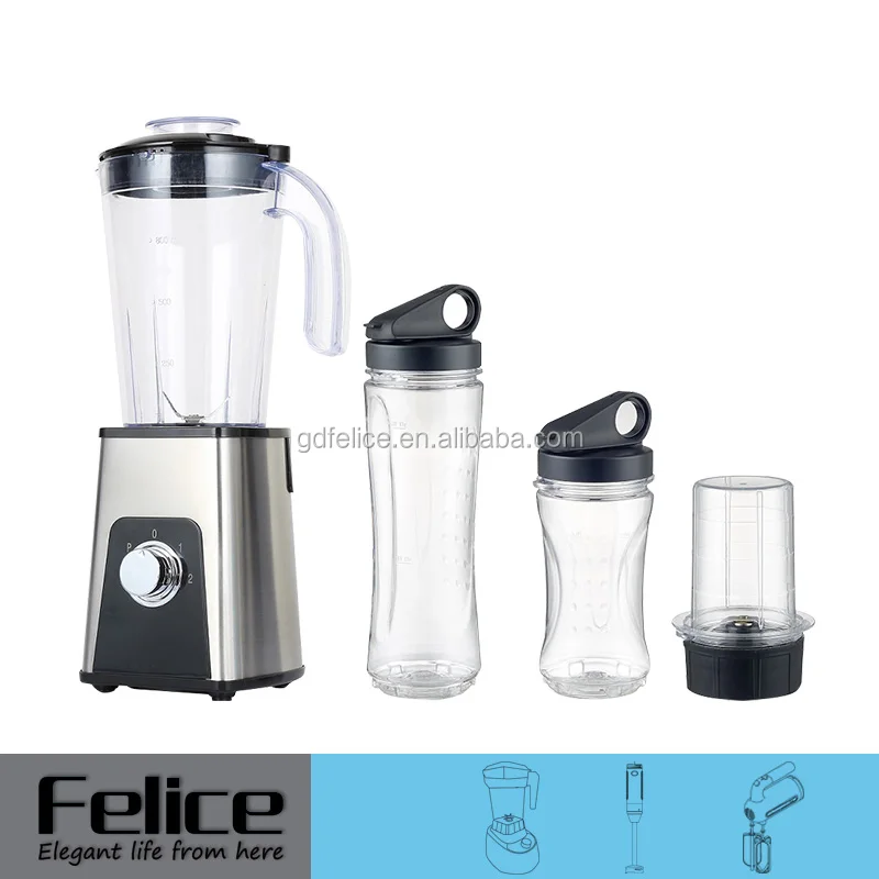 Stainless Steel Mini Blender Multifunctional Smoothie Maker Blender