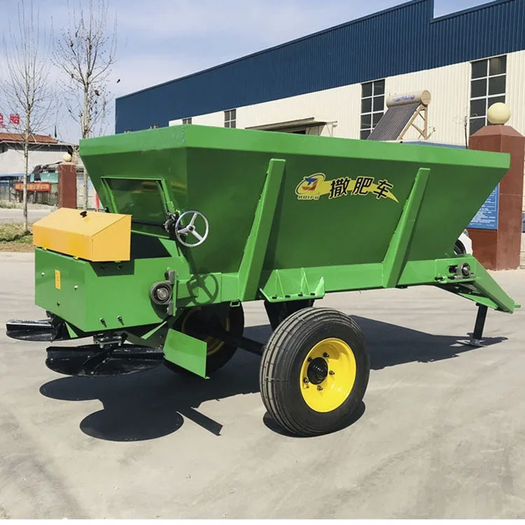 Chicken Manure Stainless Steel Fertilizer Spreader Tractor Organic