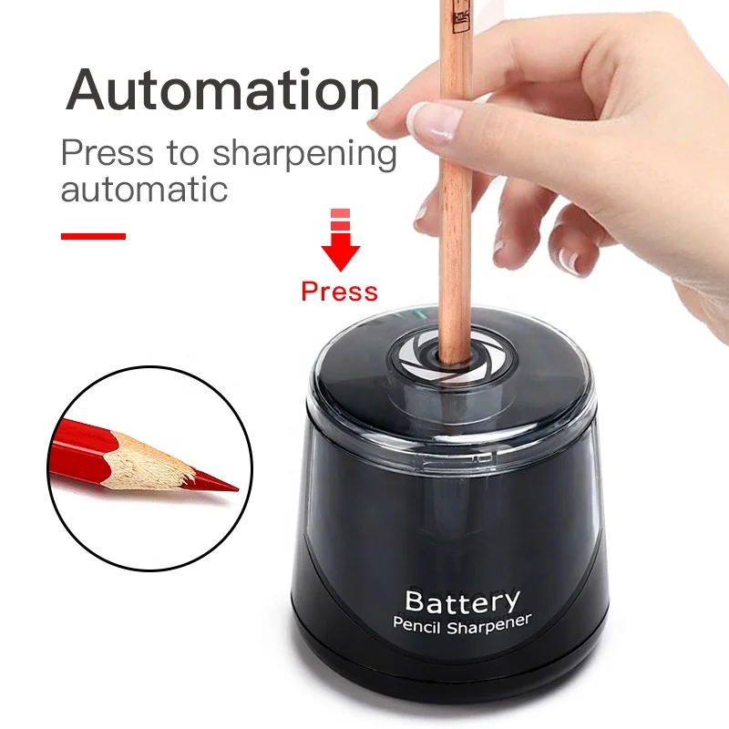 Automatischer elektrischer Anspitzer Desktop Pencil Sharpener Cutter School Neu 
