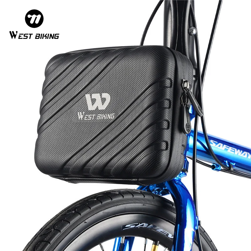 WEST BIKING Waterproof Bike Bag - Large Capacity & Hard Shell