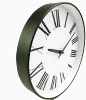 simple nordic design Classic black and white roman numerals acrylic wall clock
