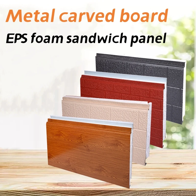 House materials eps sandwich panel EPS foam wall panel decorative eps wall panels concrete moulds for house manufacture