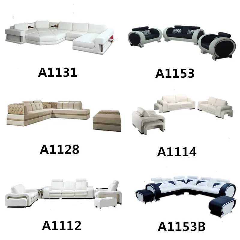 modern design corner sofa, L shape sectional sofa