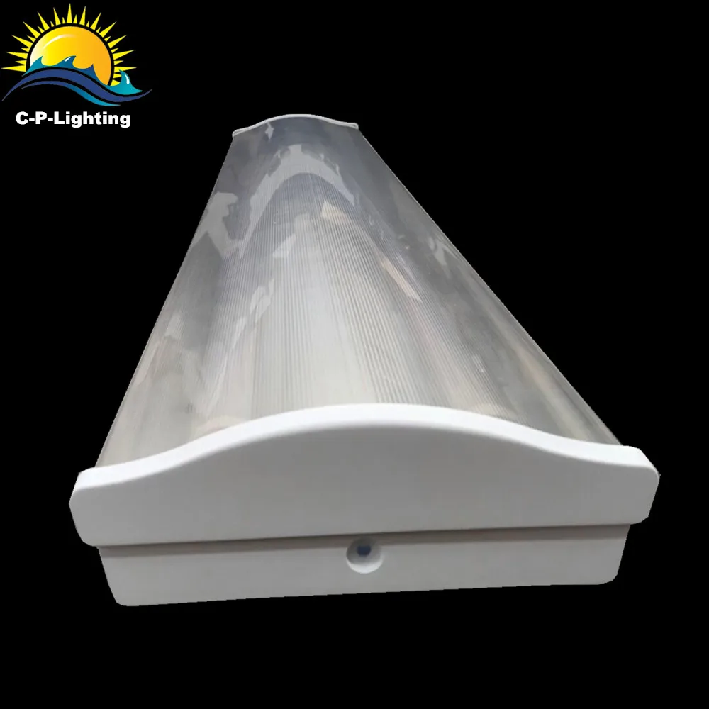 Surface mounted 4 feet long Led wrap around ceiling light fixture applicable for office rooms