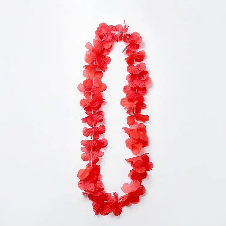 Party Decoration Hanging Leis 1m Long Artificial Silk Flower Wreath