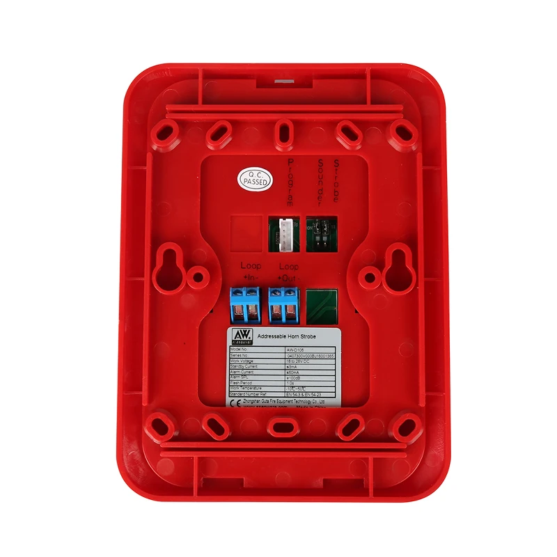 Asenware Conventional Fire Alarm Strobe Sounder With Flash And Sound Buy Strobe Sounderflash 6462