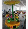 Full Fun Honey Bee Carousel merry go round outdoor amusement park equipments automatic parking equipment