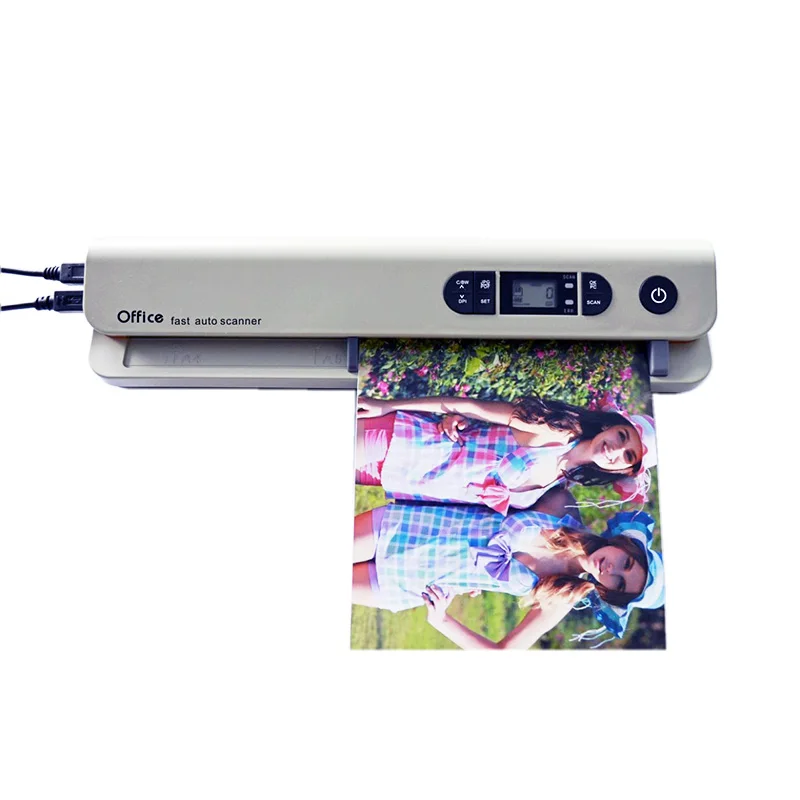 900dpi Handhold Scanner,Auto Feeding Paper Portable Document Scanner