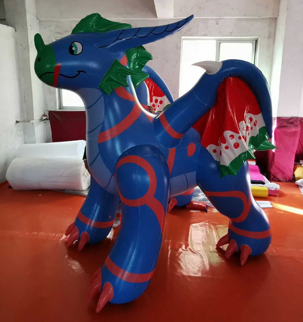 inflatable lawn dragon