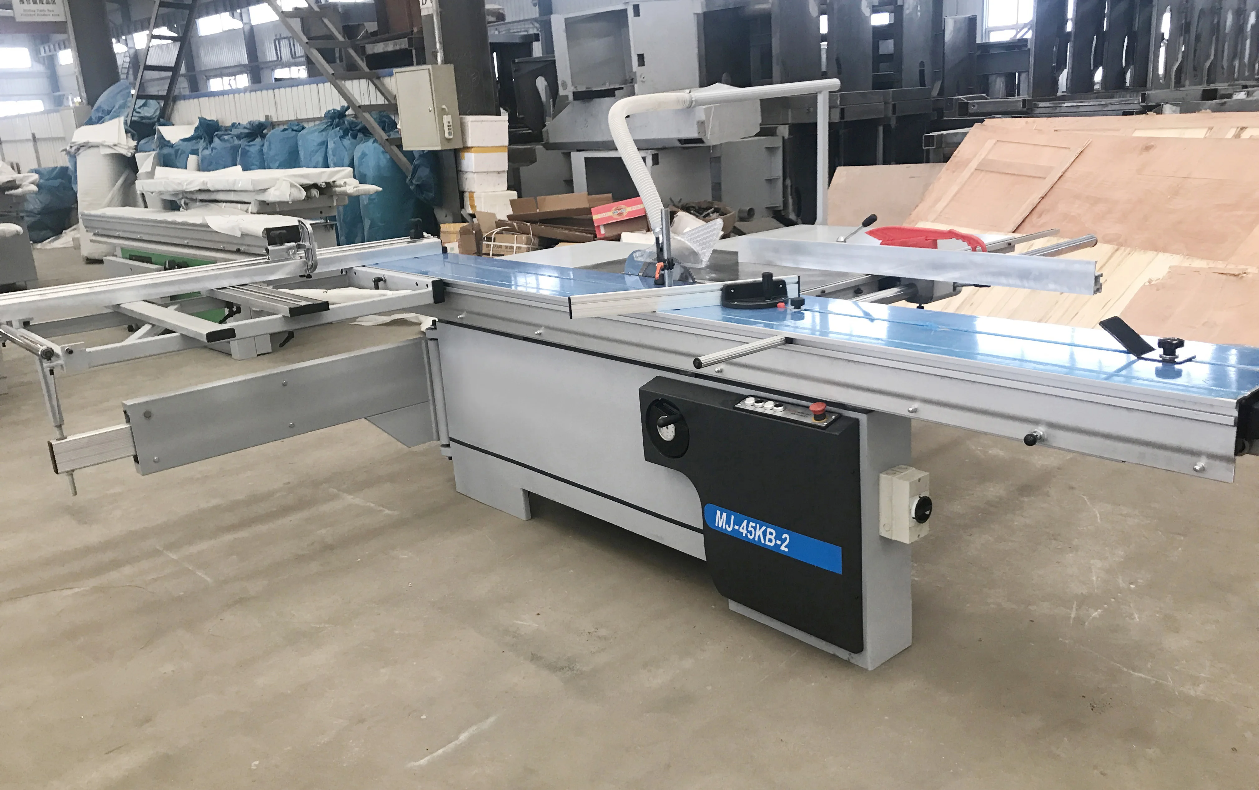Funtion Ripping Machine MJ-45KB-2 3200MM Heavy-Duty Sliding Table Saw with Tilting Function ...