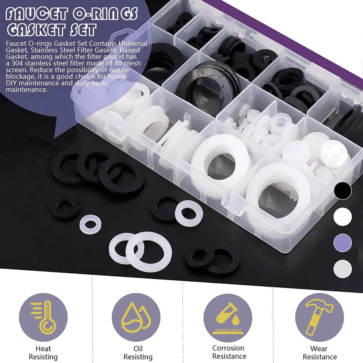 Custom Different Sizes Rubber Production Seals Food Grade Silicone