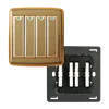220V 250V 220 250 volt AC 10A 10 amp 16A 16 amp four key/ 4 gang 1 way square push button electrical wall ceiling light switch