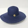 Best selling summer new wild outdoor beach travel sun crown decoration big pot hat