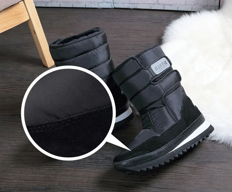 Wholesale Women/men Winter Warm Shoes Adult Winter Shoes Snow Walking ...