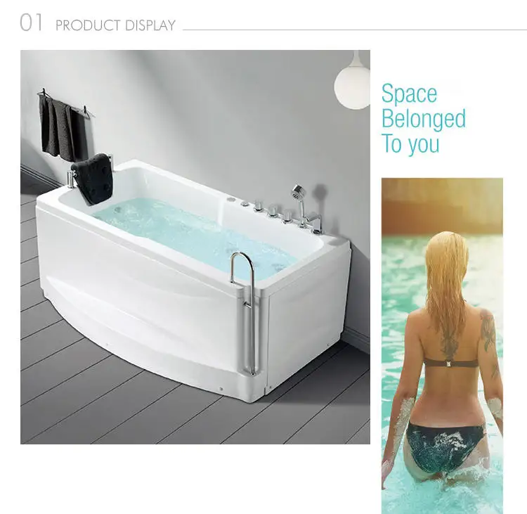 Kamali M1760 cupc whirlpool bath chinese massage outdoor spa corner free standing bathtub acrylic adult portable sex soaking tub