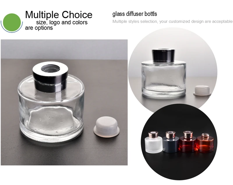 reed glass reed diffuser bottle