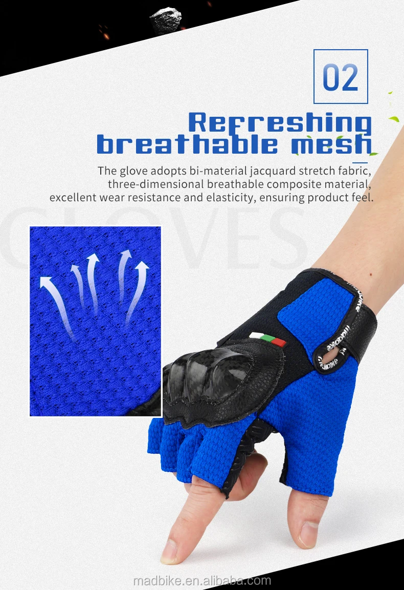 black leather gloves