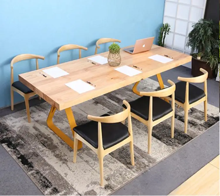 Solid wood dining table Malaysia imported rubber wood dining room furniture