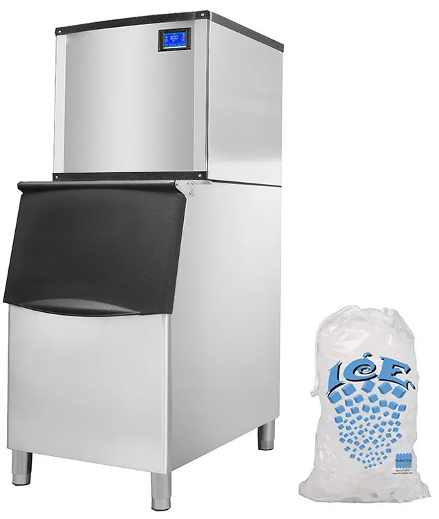 880lbs 400kg Ice Cube Makers Machine Factory Price Stand Alone Ice