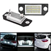 Car License Plate Light for Ford Error Free 3W 18 Led White Rear License Tag Lights Fit Ford C-MAX Focus MK2
