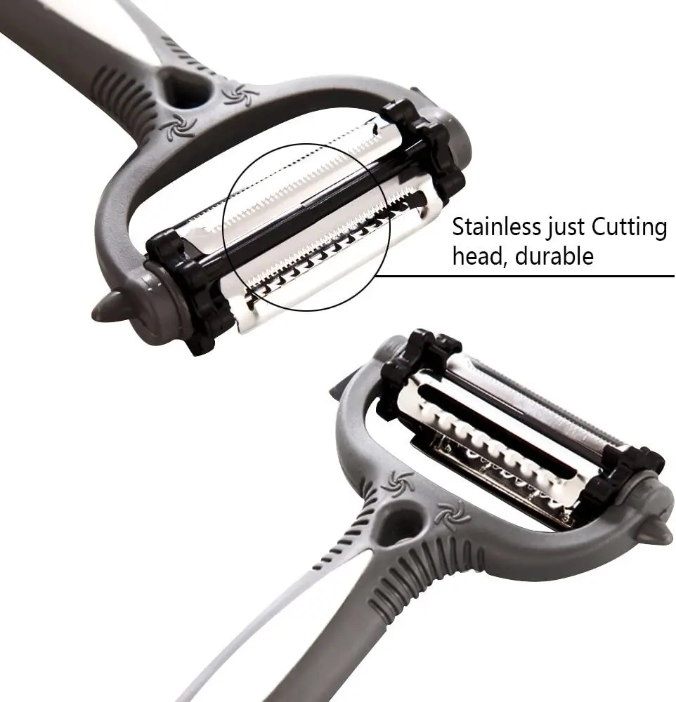 Wholesale Peel Tools, Handheld Vegetable Slicer, Shredder With 3 Blades
