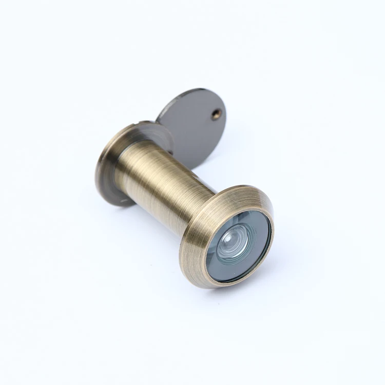 Front Door 220 Degree Brass Fisheye Door Viewer Peephole Glass Lens