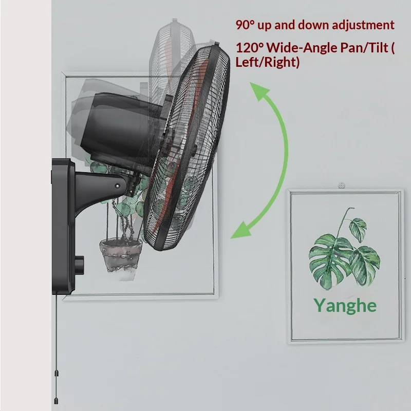 Wall Fan, 110V, 16-Inch, 30W - detail 18
