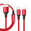 2 In 1 Micro Usb Multi Charger Data Cable For Android & Apple