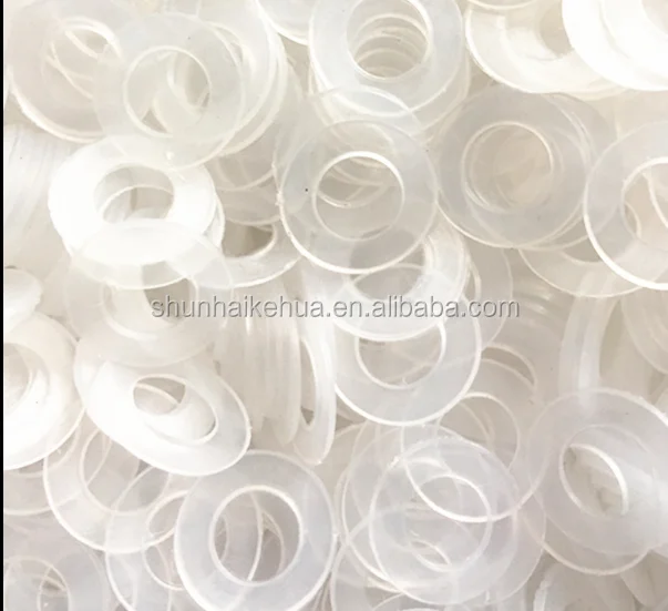 Customized Flat Clear Plastic Washers Transparent Soft Hard Pvc Washers