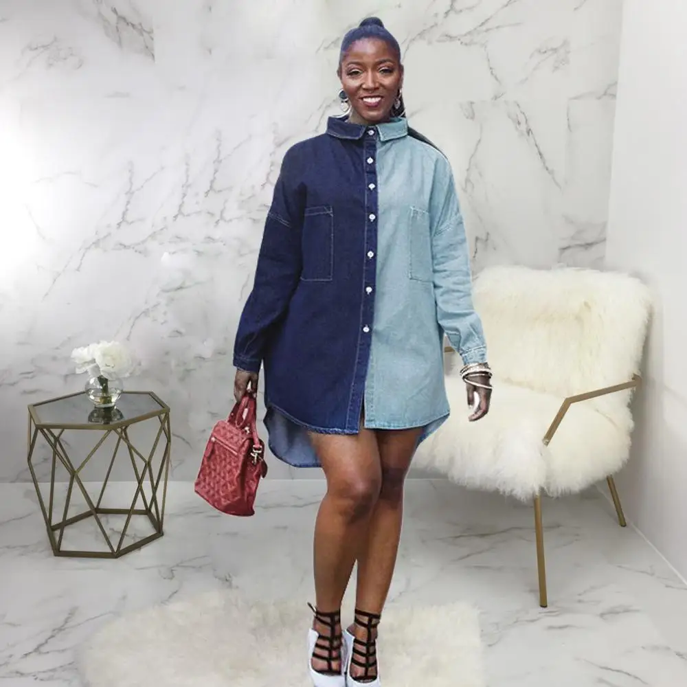 Unique 2019 Fashion Designer Tops Denim 