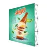 Best selling advertising portable trade show wall display banner aluminum frame fabric pop up stand