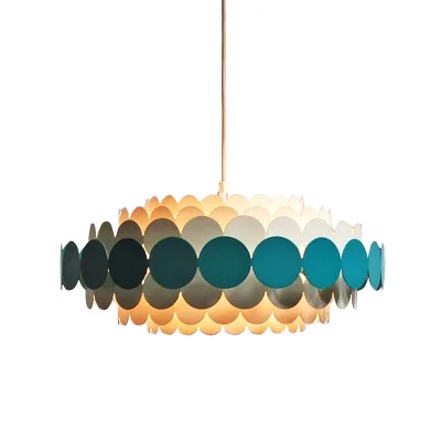 Factory wholesale modern chandelier acrylic round lamp E27 light source bedroom chandelier