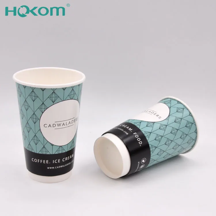 230-460ml double wall paper cup