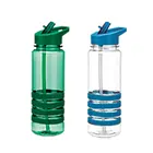 OEM Cheap High quality leak proof plastic bottle water sports with straw lid