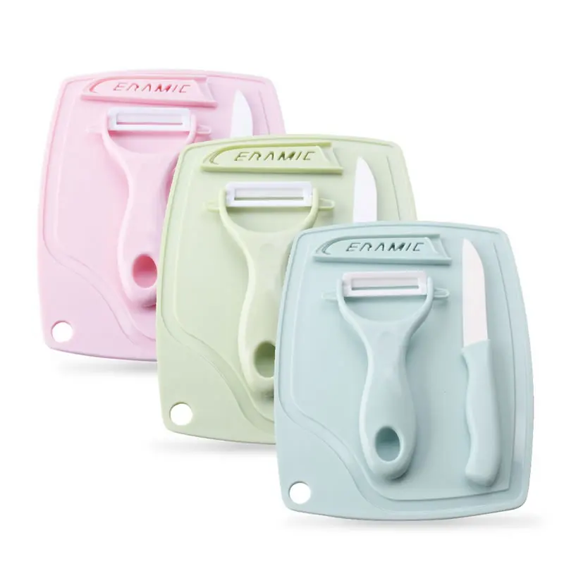 Flexible Food Grade ABS Plastic Vegetable Chopping / Cutting Board or Block Sets