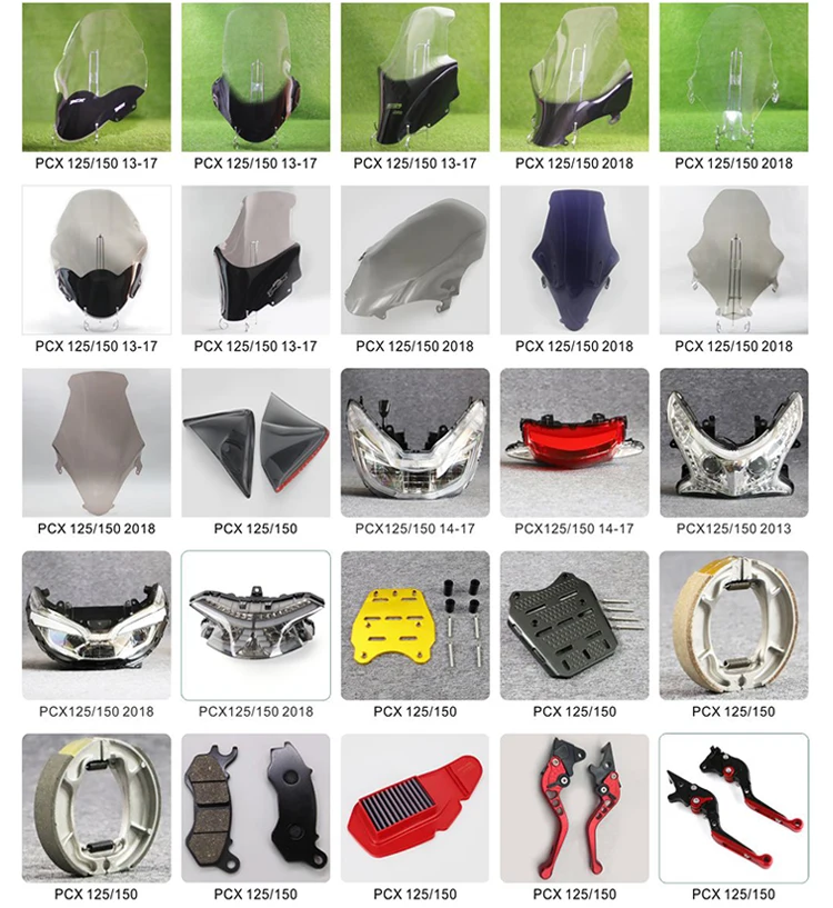 Motorcycle Scooter Windshield Factory Pcx Windshield For Honda Pcx 125 150 18 Buy Pcx Windshield Scooter Windshield Windscreen Scooter Product On Alibaba Com