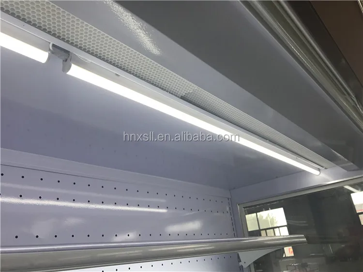 Supermarket Multi-deck Open Display Chiller for Vegetables Fruits Milk in Malaysia