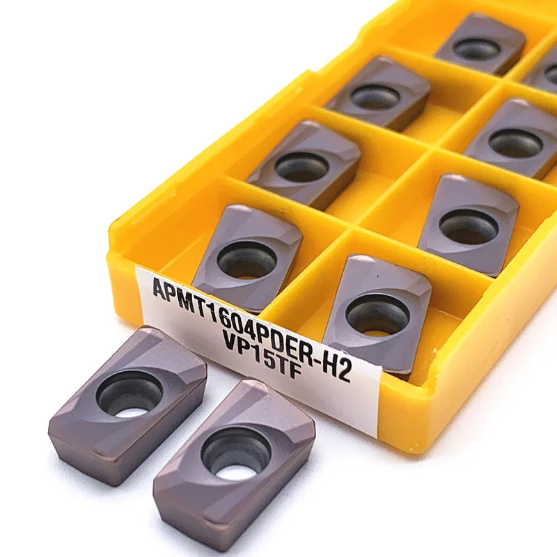 Apmt1604 Pder M2 H2 Vp15tf Carbide Milling Insert Indexable End Milling