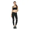 2019 explosion models ass love mesh yarn stitching sports yoga leggings female elastic easy dry sweatpants