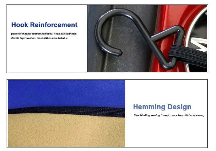 OCM Premium Magnetic Fender Cover - 6 Count Strong Magnets - View #3