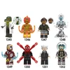 Super hero Spiderman Far From Home action figures mini Building Blocks educational toys for kids assembly Block