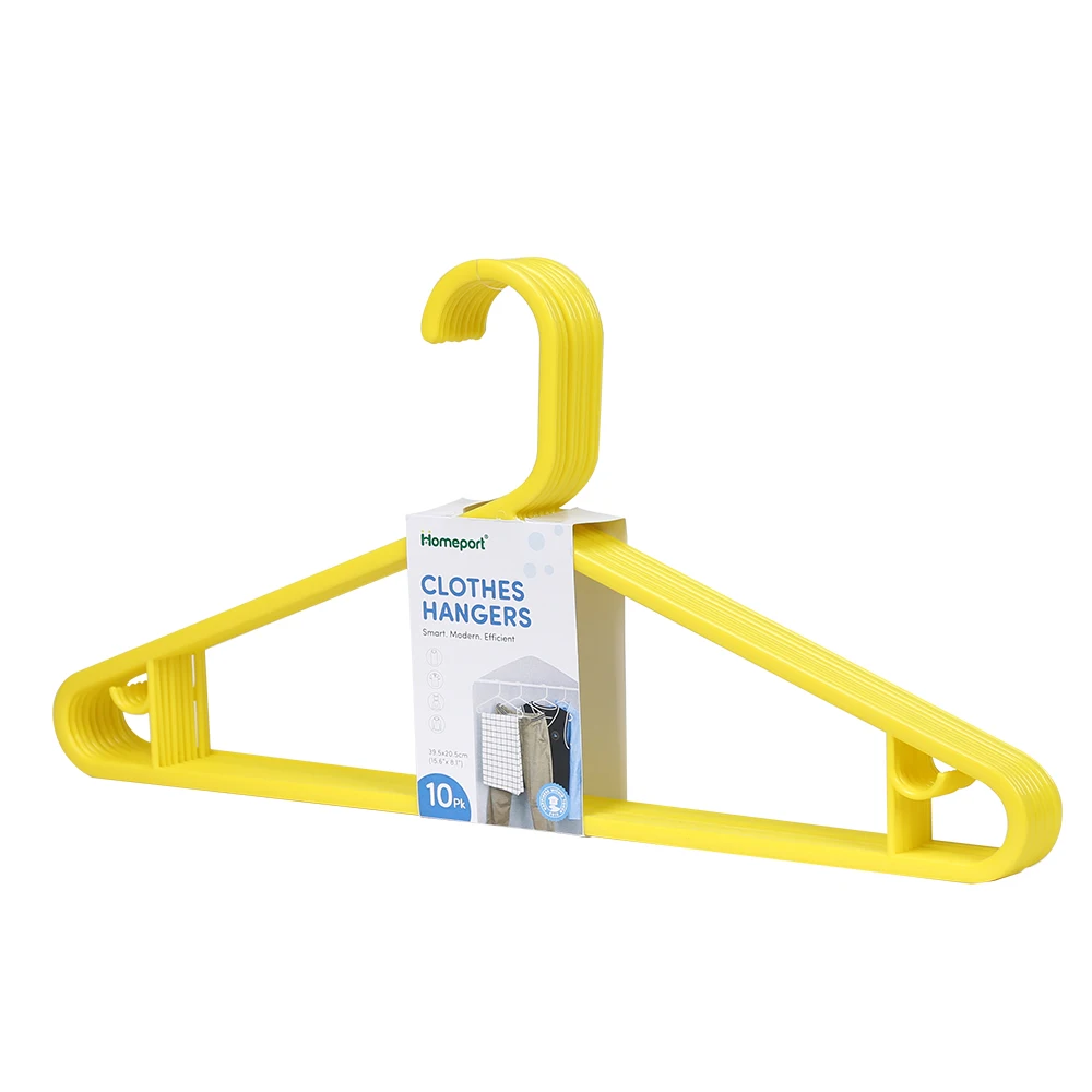 Heavy Duty Plastic Hangers Plastic Clothes Hangers Ideal For Everyday ...