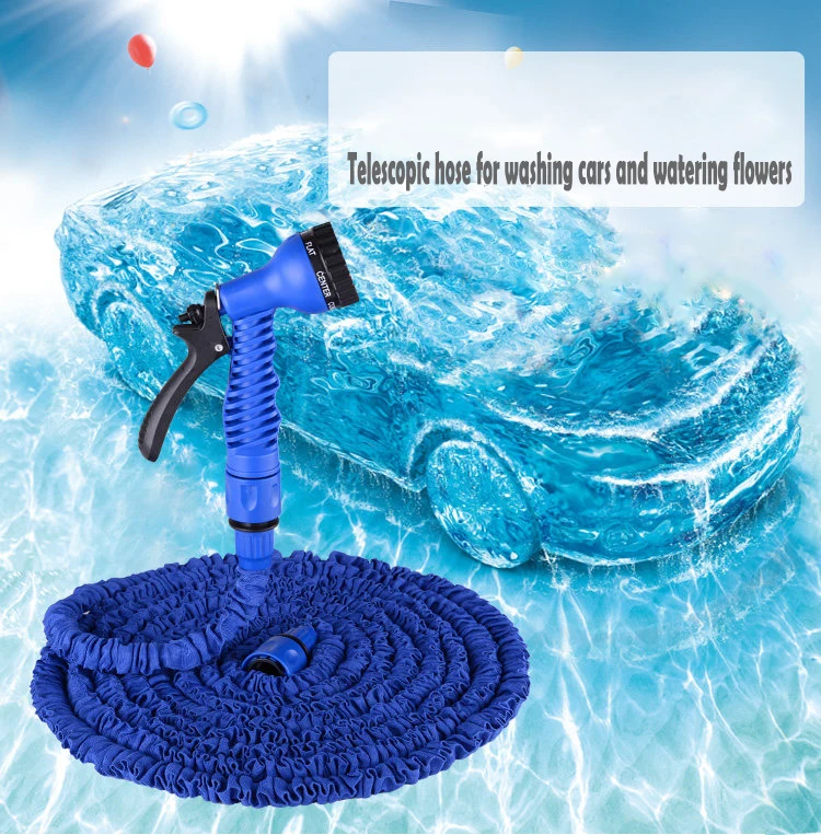 Expandable Magic Flexible Garden hose Water Hose 25 50 75 100 150 FT with Spray Nozzle 7 function gun