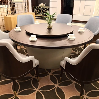 Modern Style Dining Table Set 6 Chairs Restaurant Furniture Dinning Set Table Wood Round Table View Dining Table Set 6 Chairs W W Product Details From Guangzhou Woderwo Furniture Limited On Alibaba Com