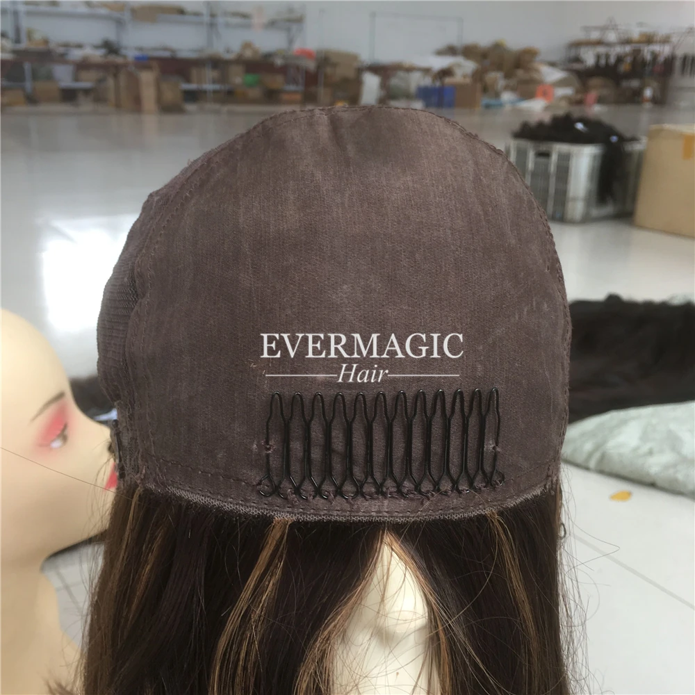 Luxury Custom Wigs Silk Base Top European Human Hair Jewish Wig Kosher