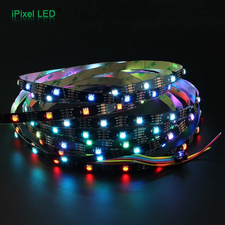 Low power RT1809 RGB Addressable LED strip 12V