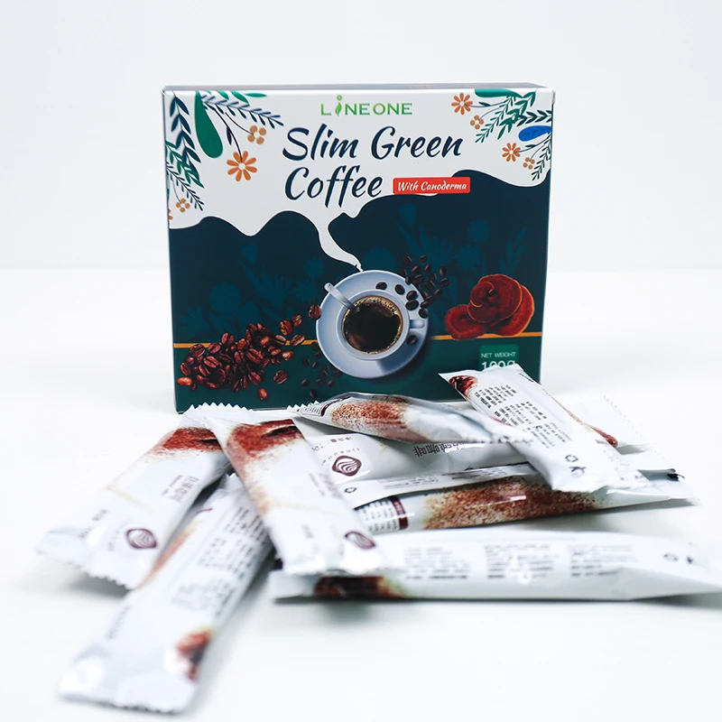 OEM price organic reishi coffee mix Ganoderma Lucidum Reishi Mushroom Instant Coffee 3 in 1 Slimming healthy Lingzhi Extract details