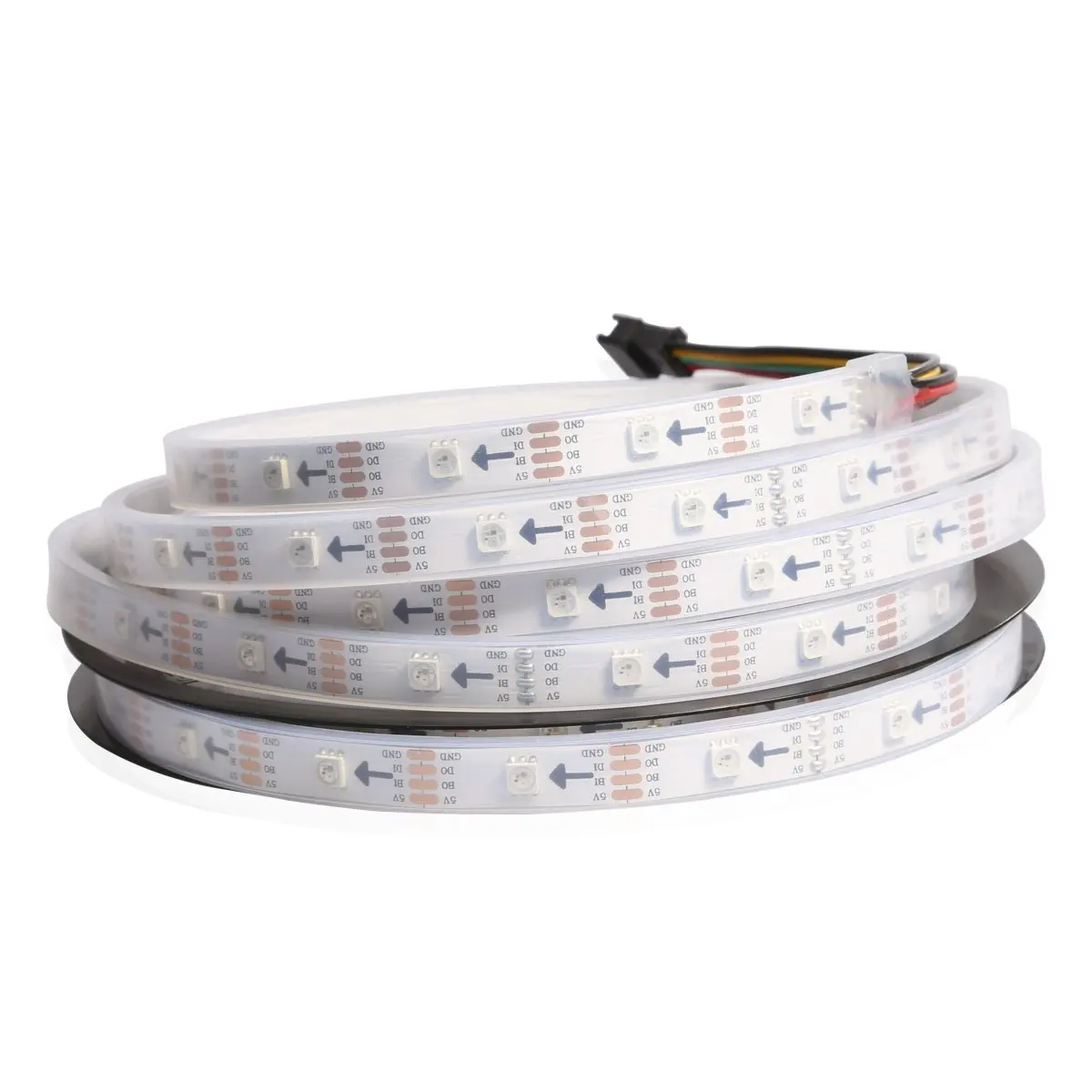 Ws2813 5050 Smd Individually Addressable Led Strip Rgb Ws2812b 30/60 ...