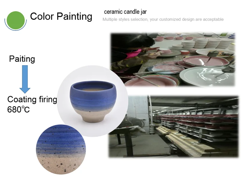 ceramic candle bowl